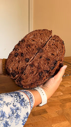 Chocolate Espresso Sourdough Loaf