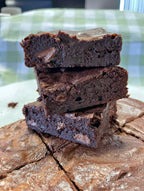 Sourdough Dark Chocolate Brownies